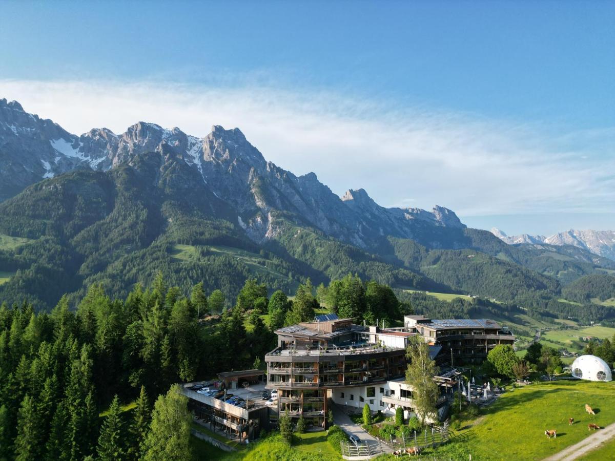 Holzhotel Forsthofalm Leogang Exterior foto
