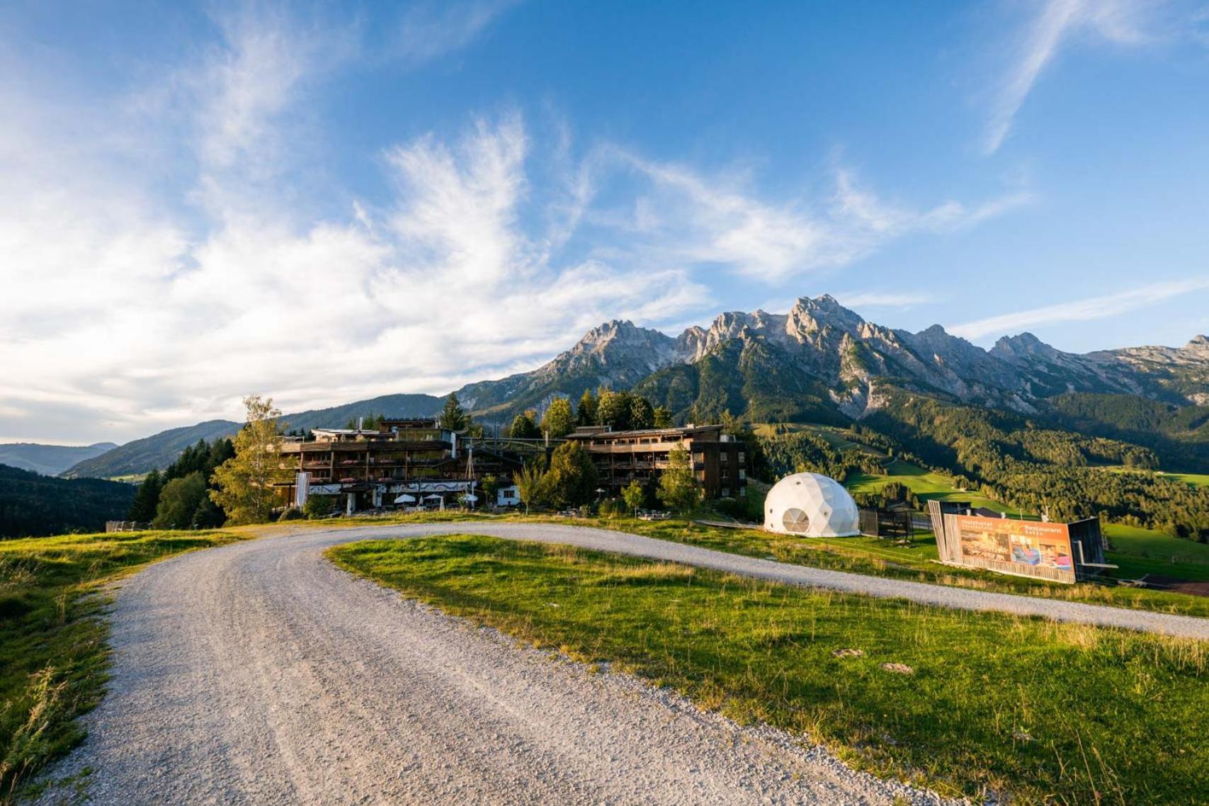 Holzhotel Forsthofalm Leogang Exterior foto