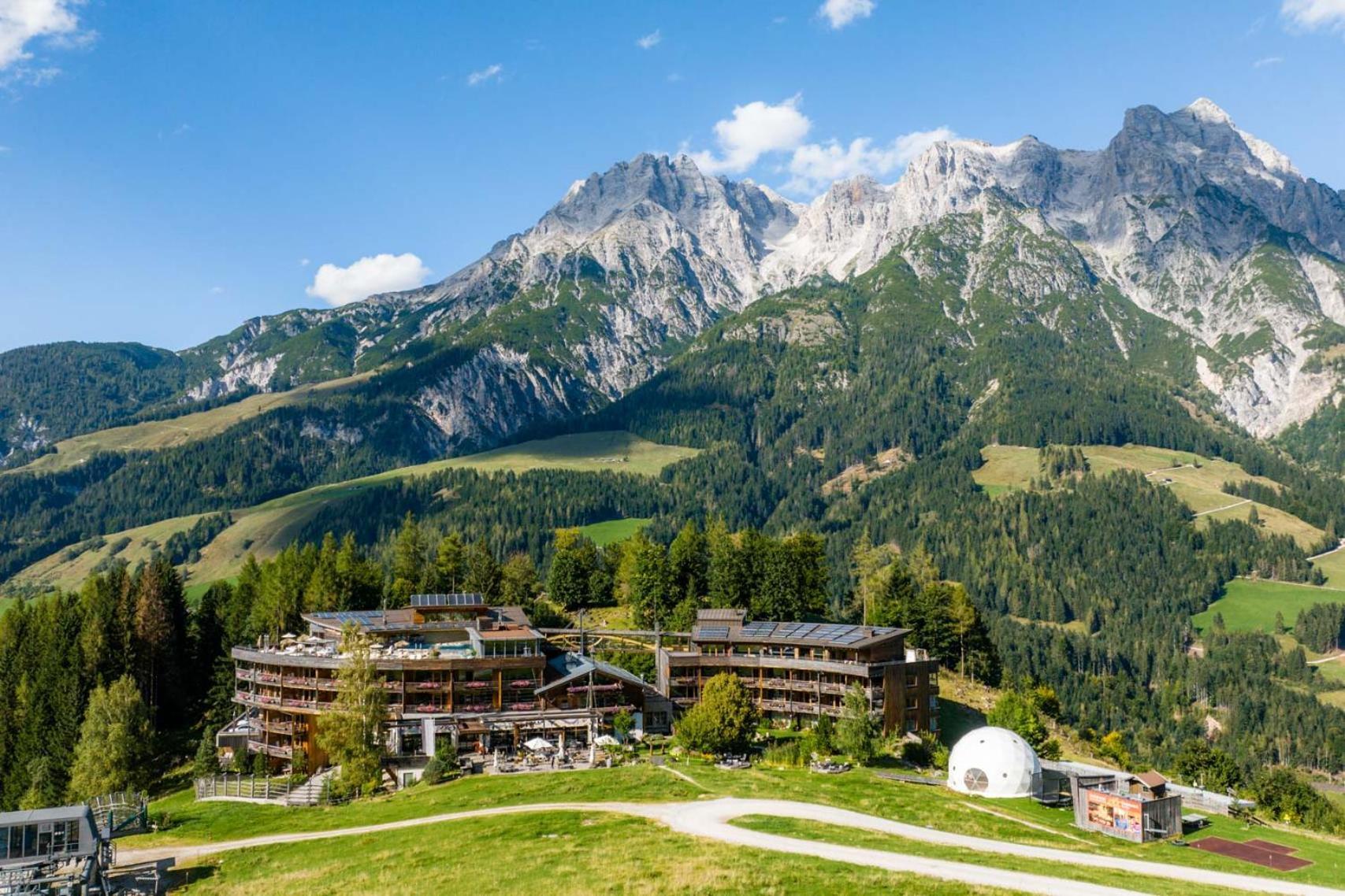 Holzhotel Forsthofalm Leogang Exterior foto