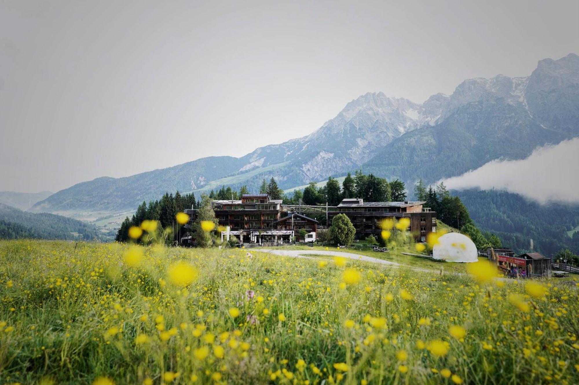 Holzhotel Forsthofalm Leogang Exterior foto
