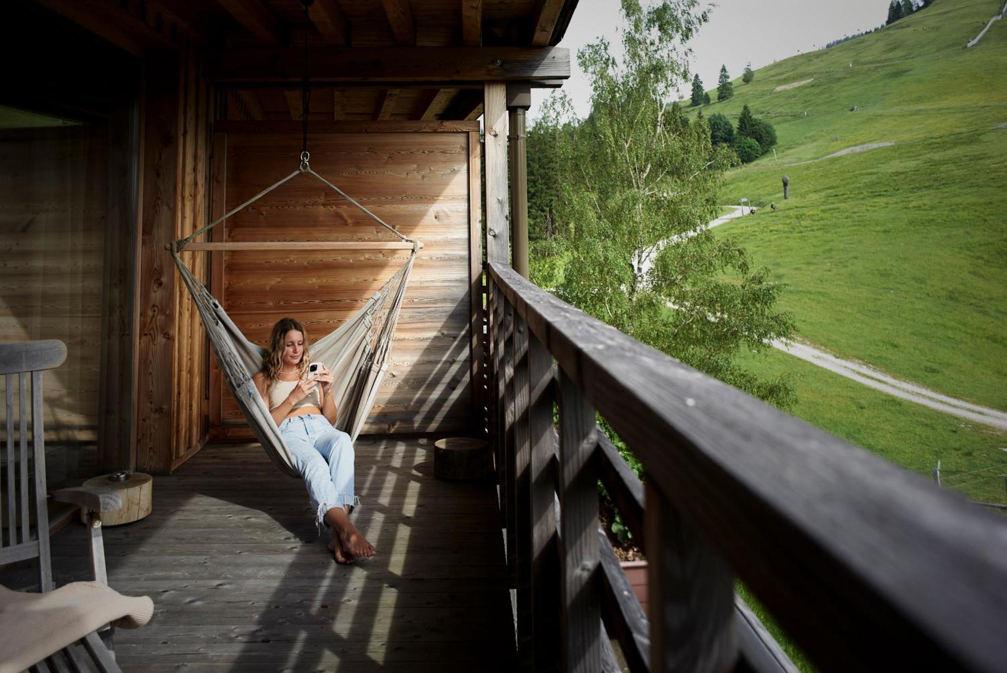 Holzhotel Forsthofalm Leogang Exterior foto