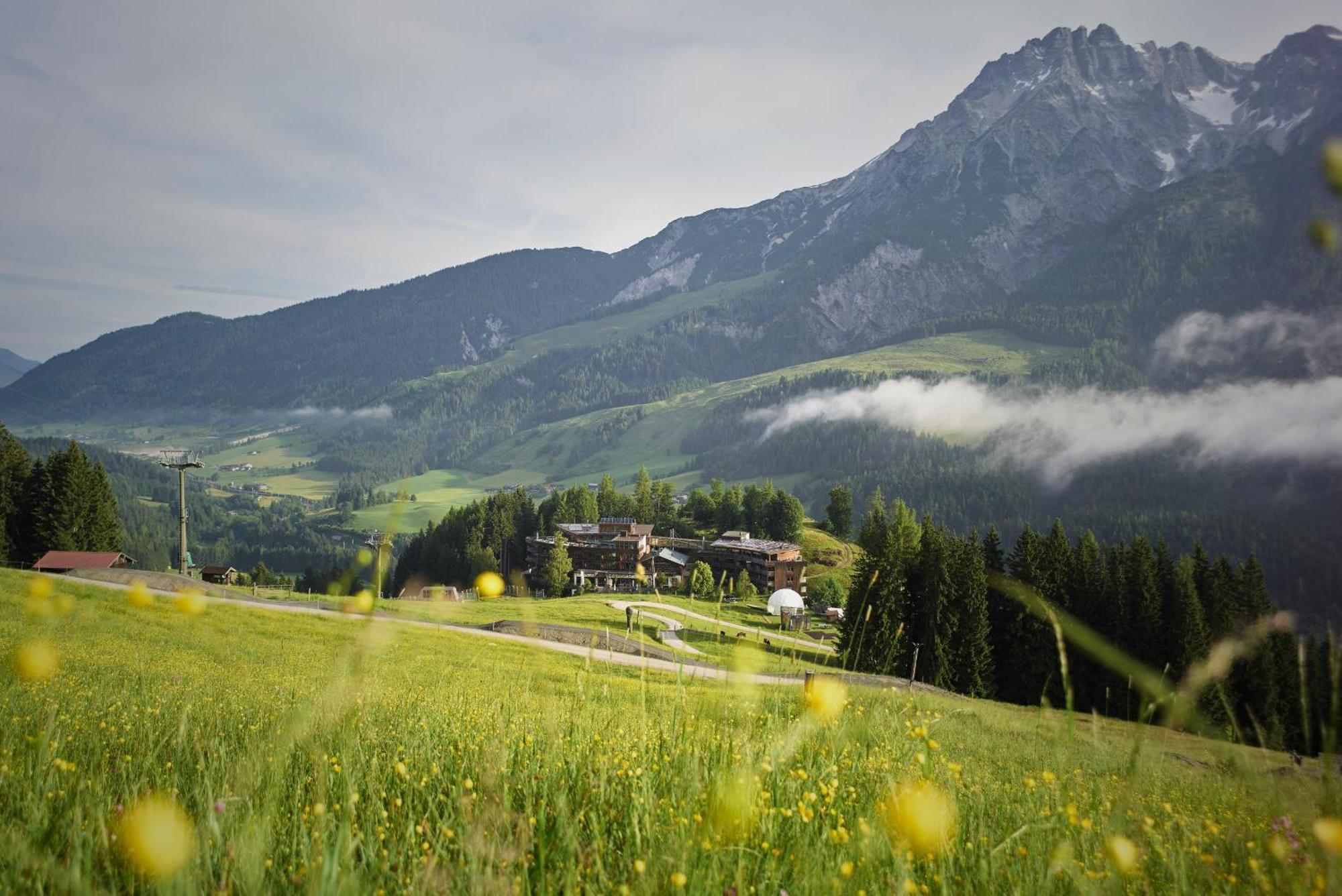 Holzhotel Forsthofalm Leogang Exterior foto