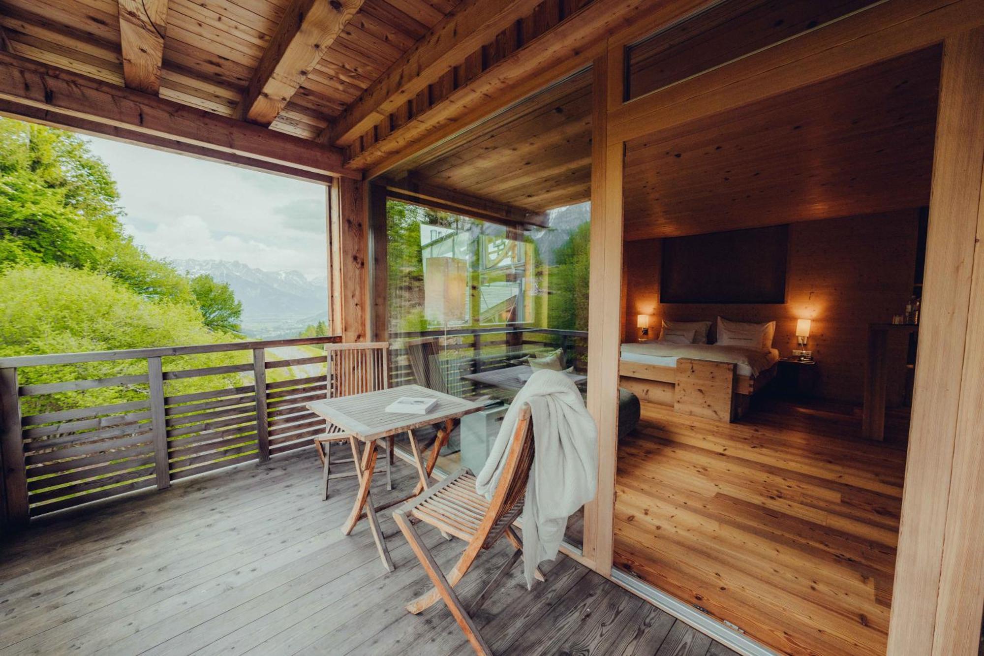 Holzhotel Forsthofalm Leogang Exterior foto