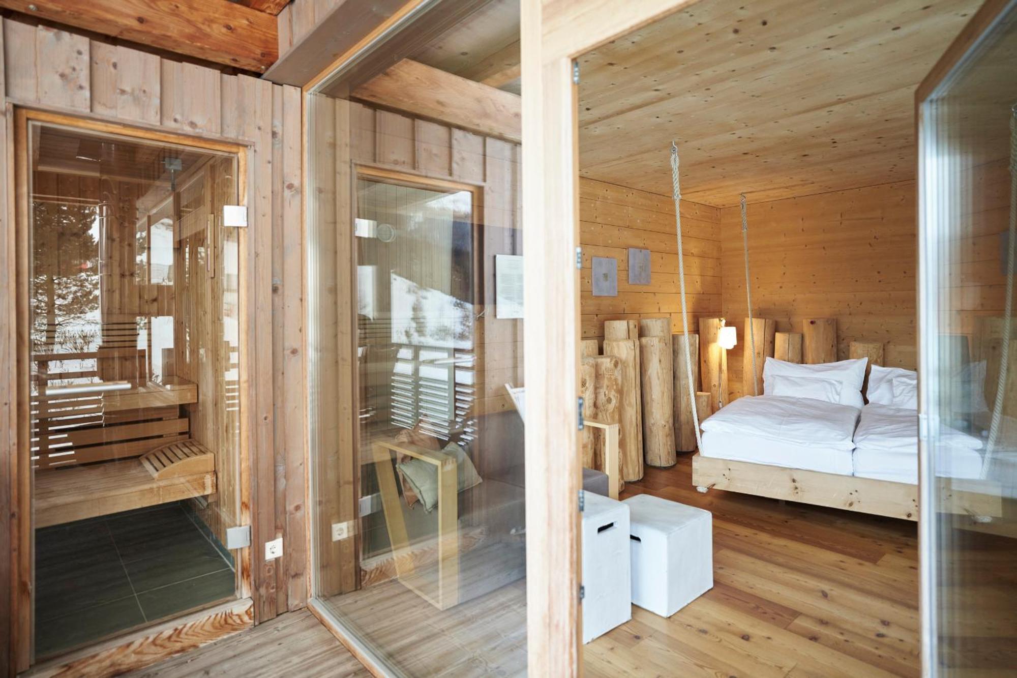 Holzhotel Forsthofalm Leogang Exterior foto